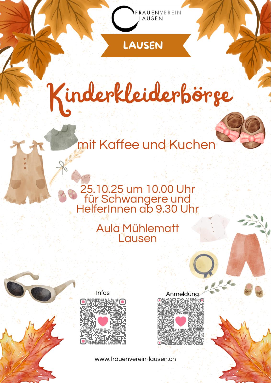 Flyer Herbstbörse