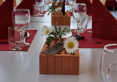 Bewirtung Aufrichtfest Neubau Garbe