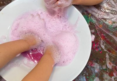 Gefilzt in der Spielgruppe